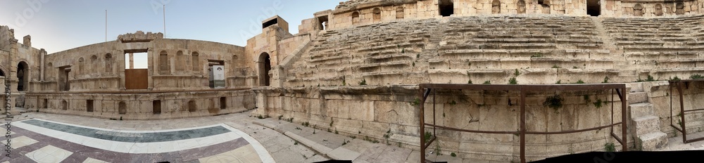 Historical site at Jerash in Jordan