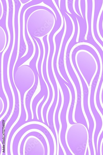 2D pattern white and light lavender bubble pattern simple lines