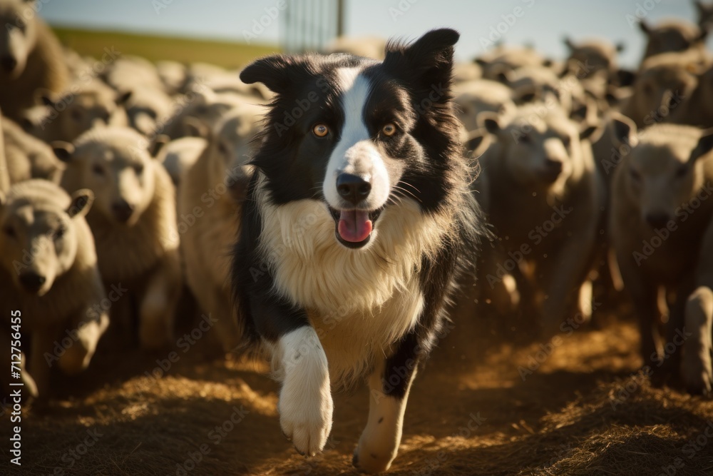Fototapeta premium Border collie