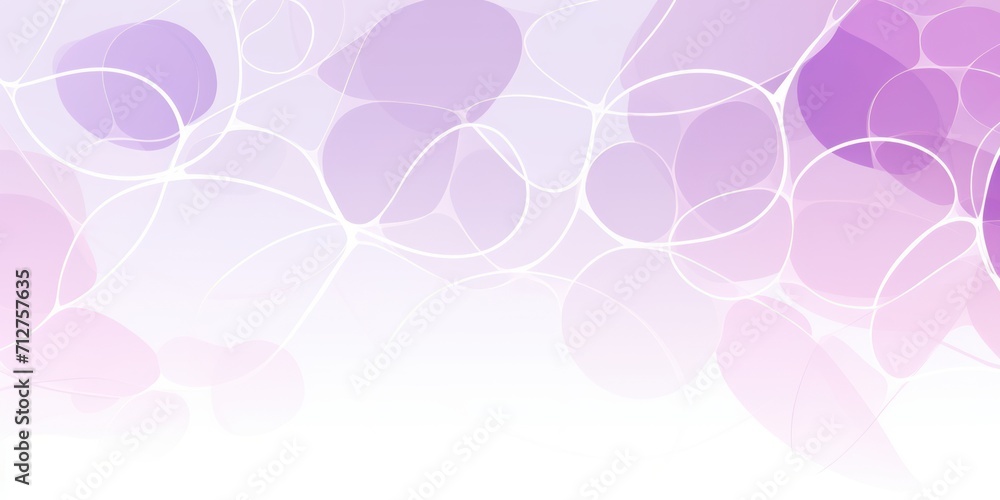 2D pattern white and light purple bubble pattern simple lines