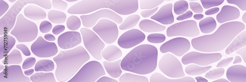 2D pattern white and light violet bubble pattern