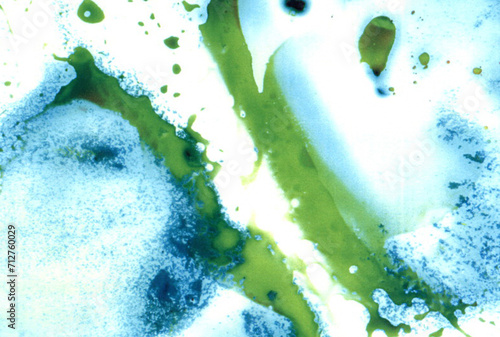 Diapositiva efecto de color azul