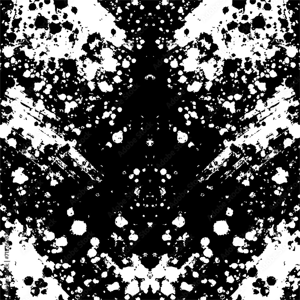 Abstract pattern with grunge brush strokes. Black and white background. Abstract pattern with grunge brush strokes. Black and white background.