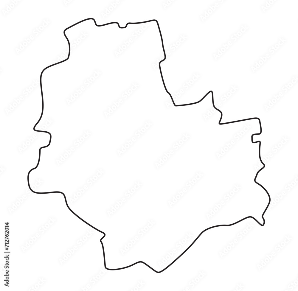 warsaw poland map, warsaw poland vector, warsaw poland outline