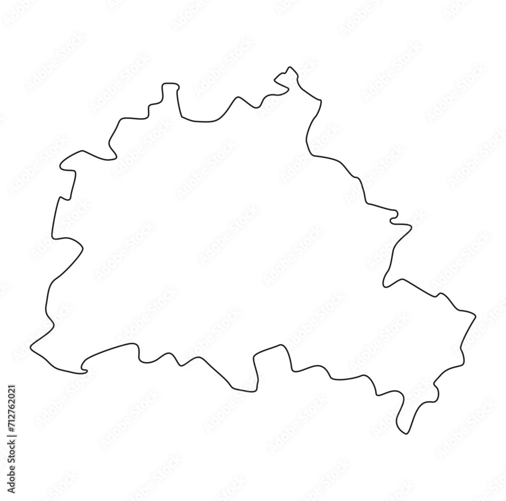 berlin map, berlin vector, berlin outline, berlin