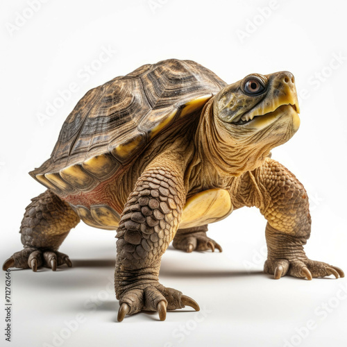 Snapping Turtle isolated on white background © Michael Böhm