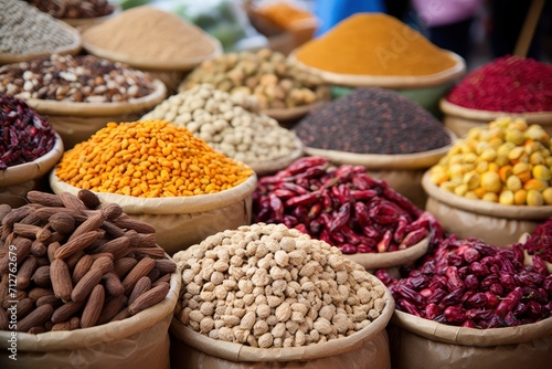 A Symphony of Colors and Flavors, A Vibrant Tapestry of Beans, Cereals, and Other Culinary Delights