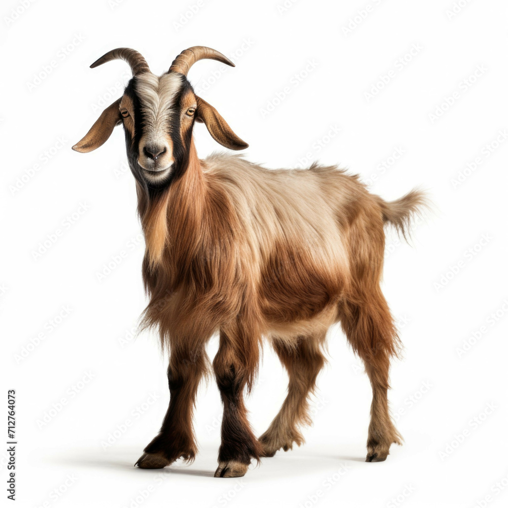 Goat isolated on white background Goat isolated on white background