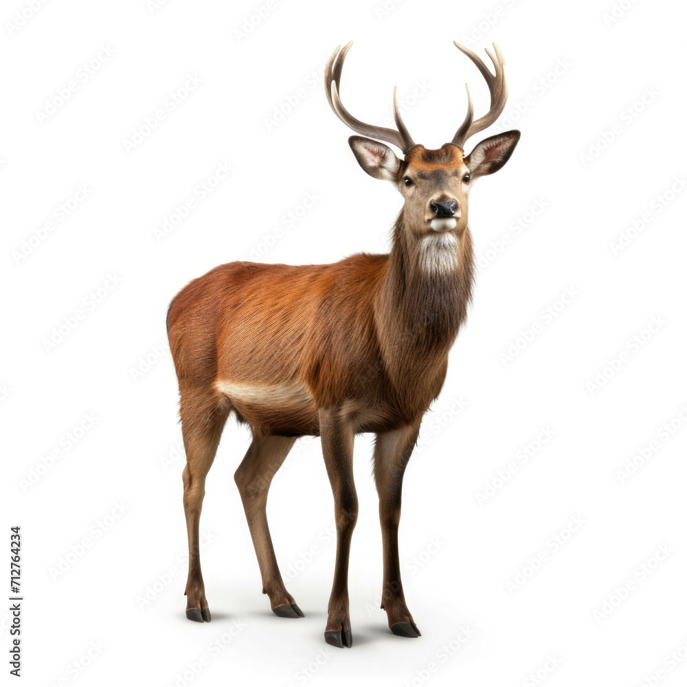 Deer isolated on white background Deer isolated on white background