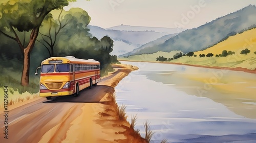 bus, intercity bus, urban transport, public transport, travel