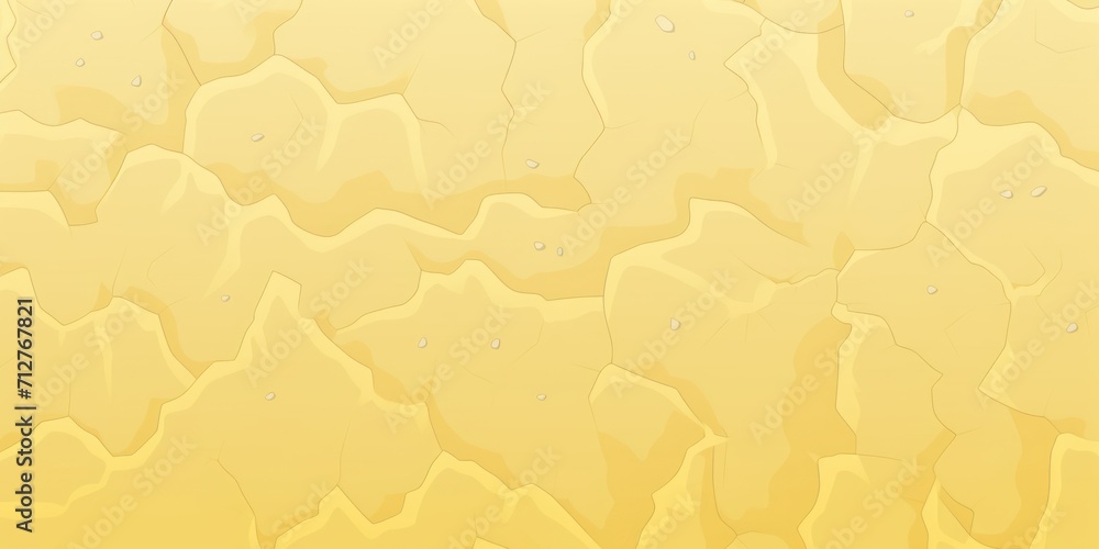 Basic background texture for a toon map, simple minimal color with geographic lines or grid, flat illustration style. Light lemon - obrazy, fototapety, plakaty 