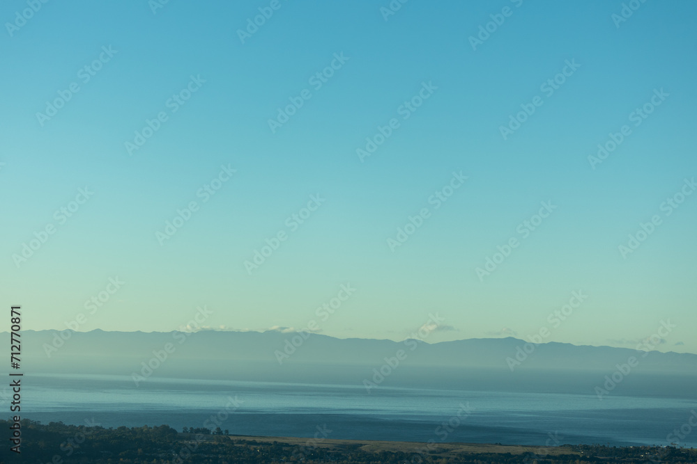 Santa Barbara California Ocean Landscapes