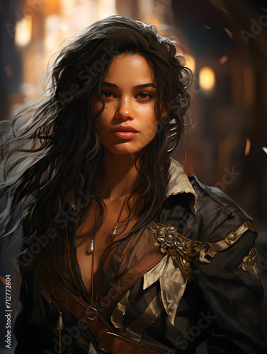 portrait of fantasy character 