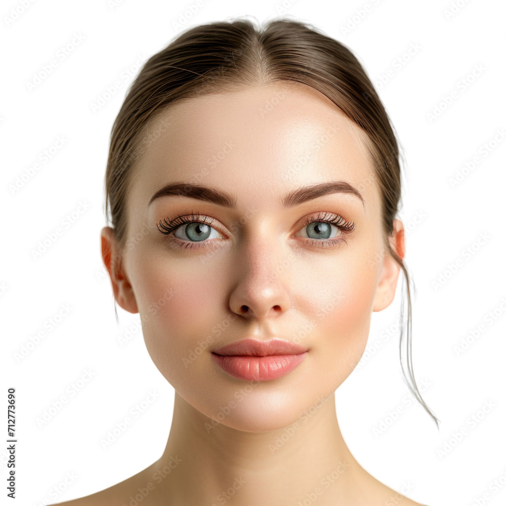 beauty female model in transparent background beauty female model in transparent background