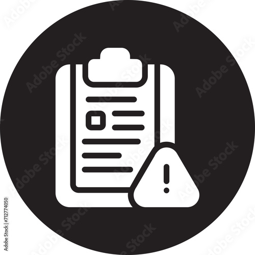 risk glyph icon