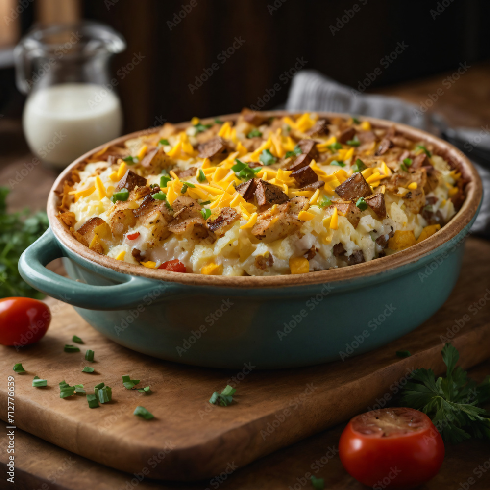 Loaded Baked Potato Casserole - Irresistible Comfort in Every Bite Loaded Baked Potato Casserole - Irresistible Comfort in Every Bite