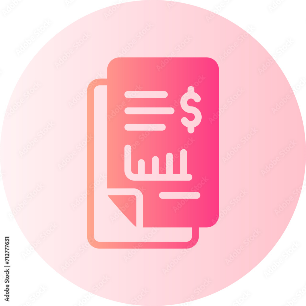 analysis gradient icon analysis gradient icon