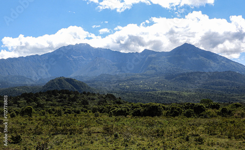 Arusha National Park Mountains  Tanzania  Africa