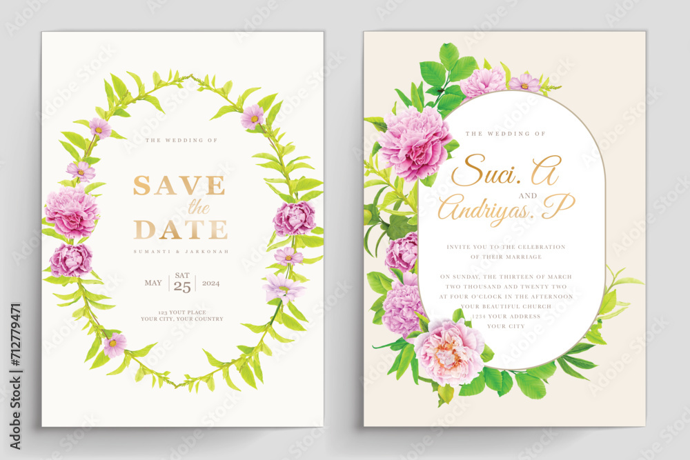 background and frame floral peonies design background and frame floral peonies design
