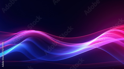 Big Neon Wave Background. Vibrant, Energy, Colorful, Dynamic, Glow, Motion, Abstract, Visual
