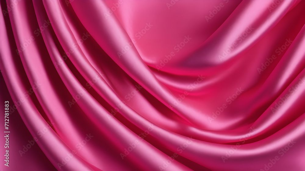 Obraz premium pink silk background