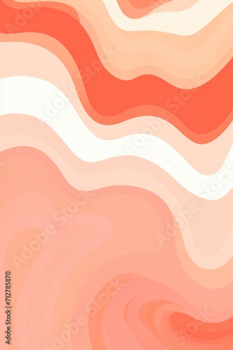 Peach wavy 70s halftone pattern, batik, pastel