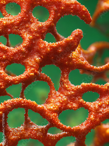 Cells, biotech, and the future of medicine, a colorful abstract representation. Technology, Science, Biomedicine concept.