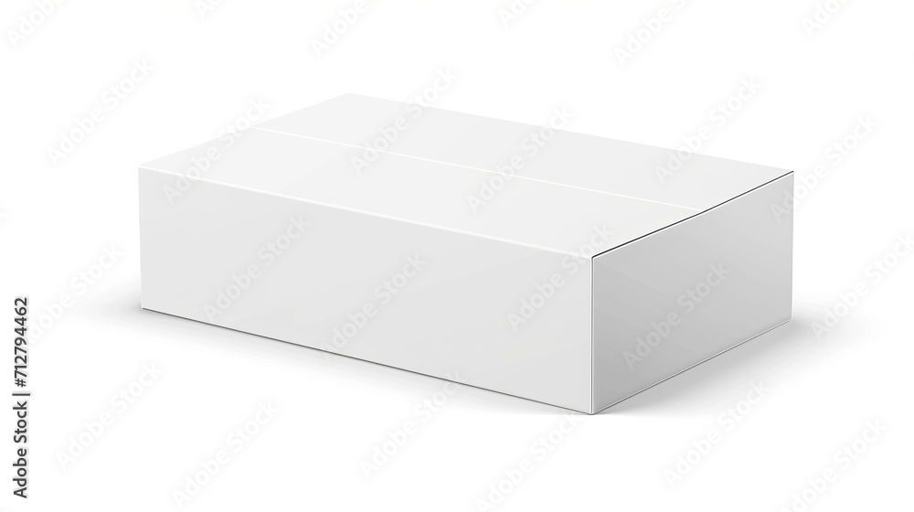 A single, white cube-shaped box with a subtle shadow, presented on a clean white background suitable for mockups. Generated Ai
A single, white cube-shaped box with a subtle shadow, presented on a clean white background suitable for mockups. Generated Ai