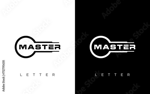master simple logo design template
