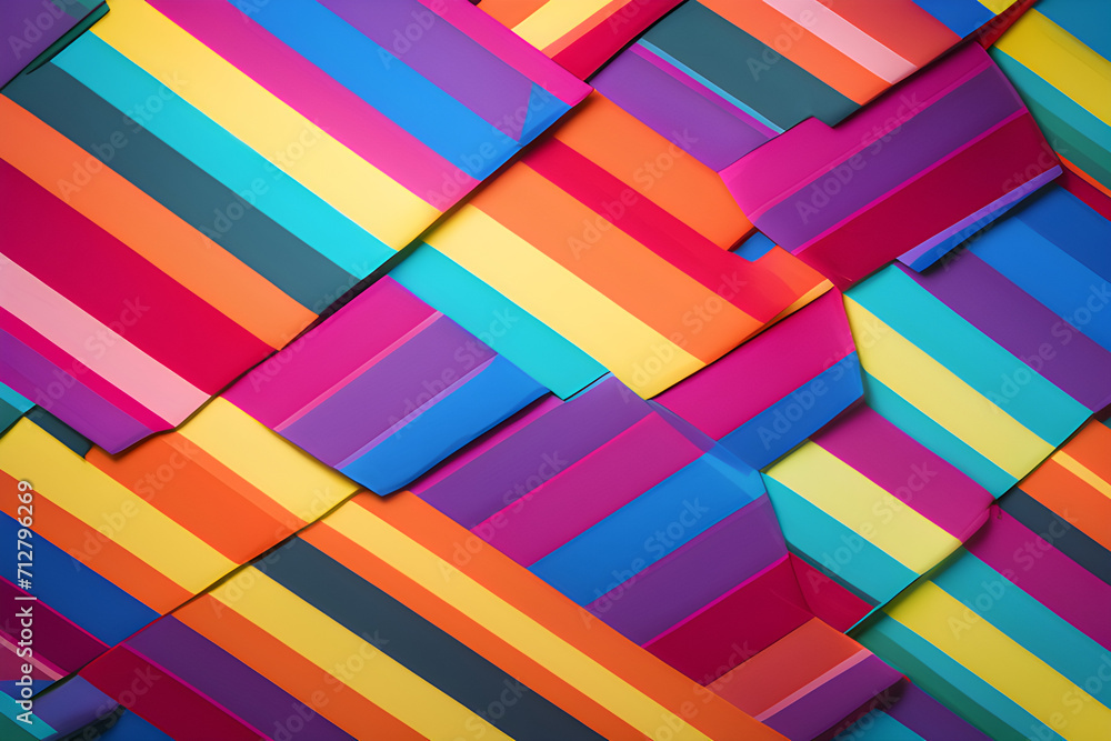 Fantastic Rainbow Stripes: An Invitation to a Colorful and Gorgeous World generative ai Fantastic Rainbow Stripes: An Invitation to a Colorful and Gorgeous World generative ai