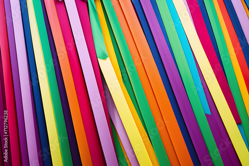 Fantastic Rainbow Stripes  An Invitation to a Colorful and Gorgeous World generative ai