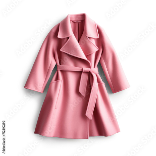 Pink Coat isolated on white background © Michael Böhm