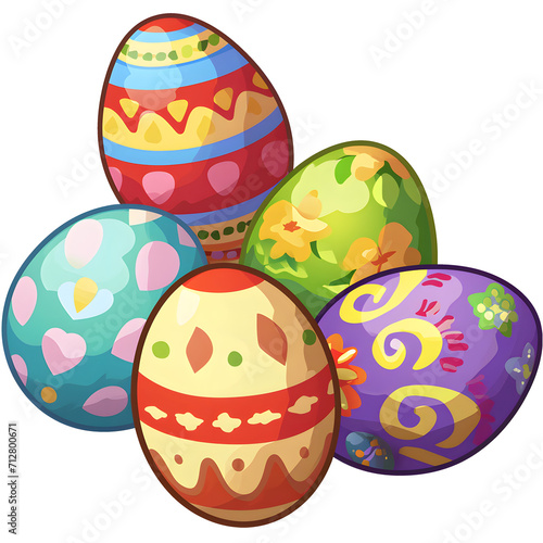 clipart of a pile of easter eggs, easter clipart, easster illustration, easter graphic,easter vector art, creative motif, creative clipart, easter celebration, easter holiday, christianity photo