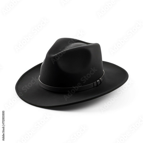 Black Hat isolated on white background