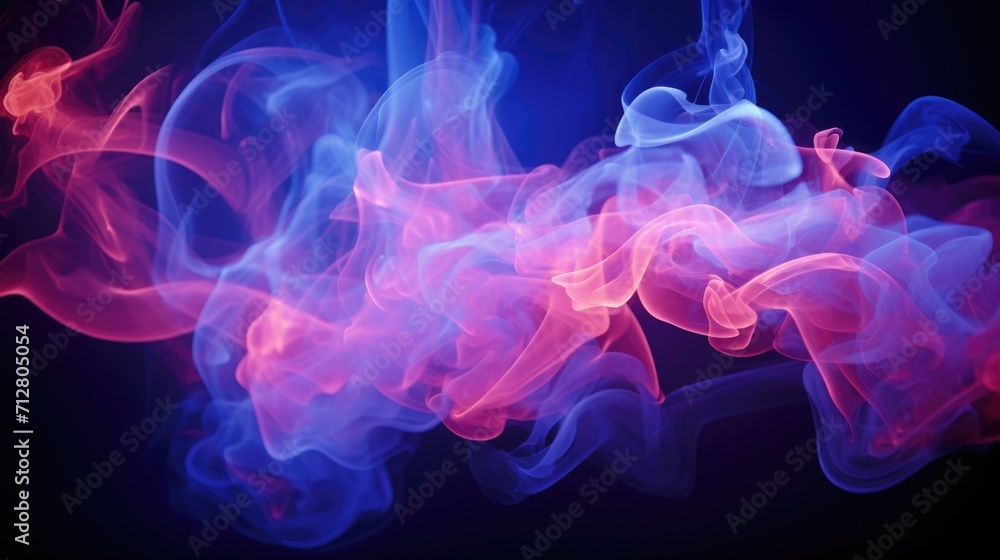 Mysterious tendrils of smoke twist and turn, taking on a life of their own in this otherworldly light painting.