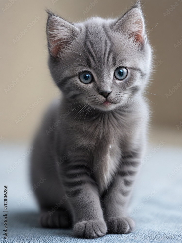 Cute kitten at home, FUNNY CAT Cute kitten at home, FUNNY CAT