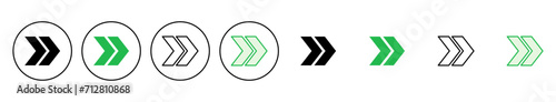 Arrow icon set. Arrow symbol. Arrow sign for your web design.