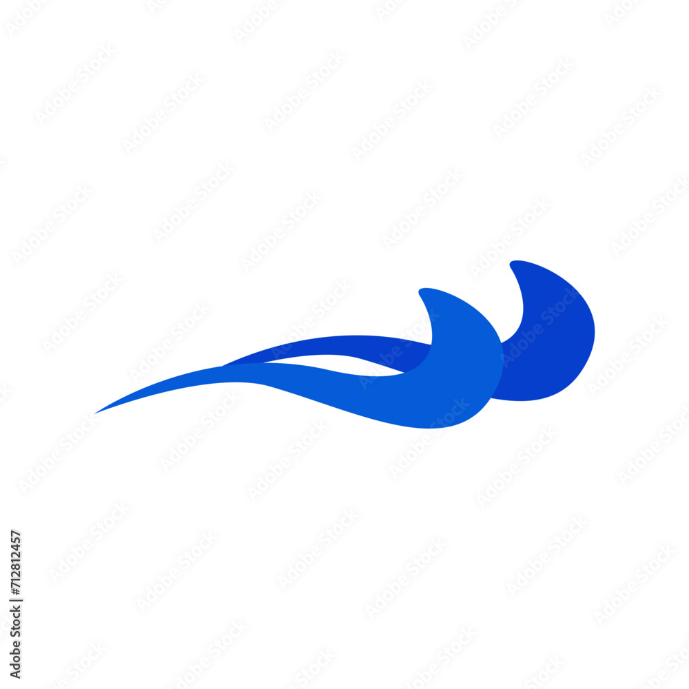 Fototapeta premium Ocean wave icon