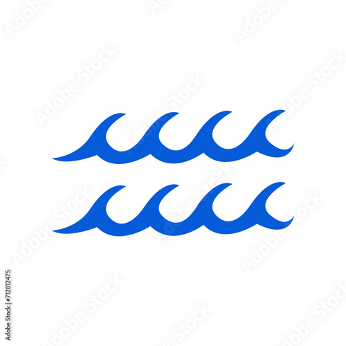 Ocean wave icon