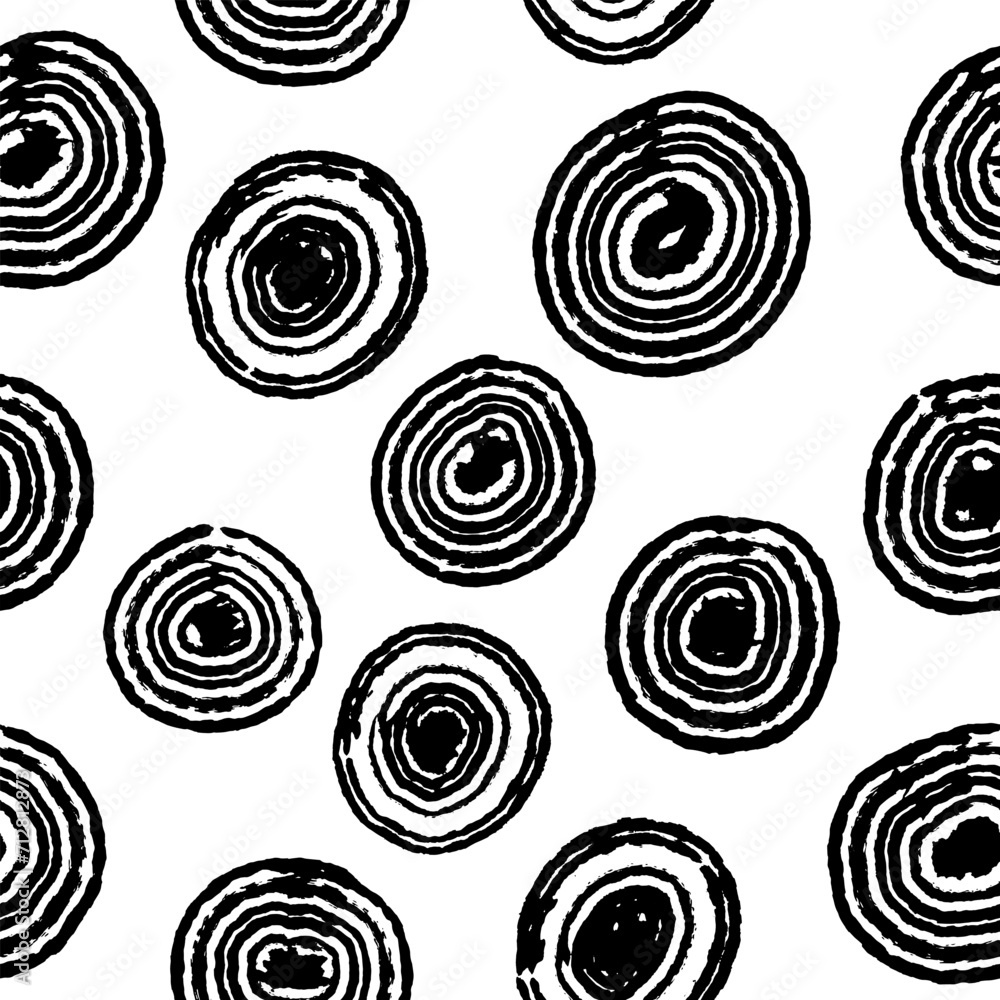 Aesthetic Contemporary printable seamless pattern with abstract line, dot, shape brush stroke in black and white colors. Boho background in minimalist style vector Illustration for wallpaper fabric Aesthetic Contemporary printable seamless pattern with abstract line, dot, shape brush stroke in black and white colors. Boho background in minimalist style vector Illustration for wallpaper fabric