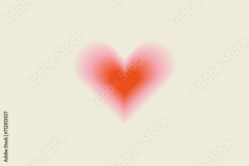 Y2k Trendy Aesthetic abstract gradient pink violet background with translucent aura hearts and shapes blurred pattern. Social media poster, stories highlight templates for digital marketing 
