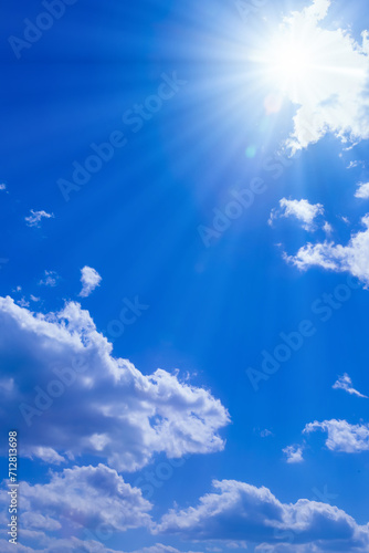 Quadro su tela 青空と太陽