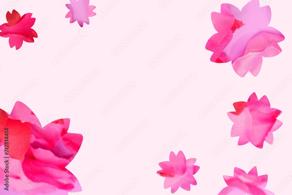 桜のメッセージカード