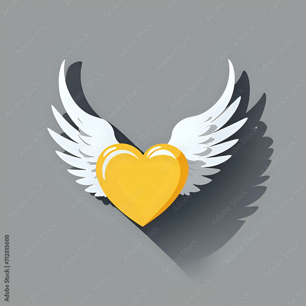 angel wings with heart or heart with wings or winged heart icon or heart with wings or heart and wings. love eith wings or loves and wing angel wings with heart or heart with wings or winged heart icon or heart with wings or heart and wings. love eith wings or loves and wing