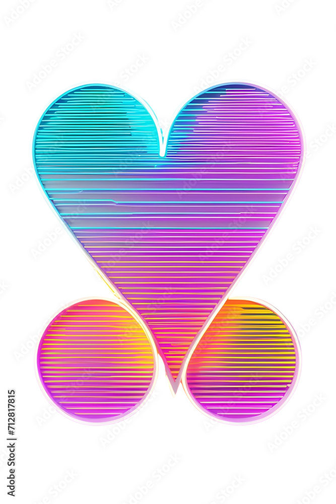 Love Futuristic Png Illustration Transparent Background