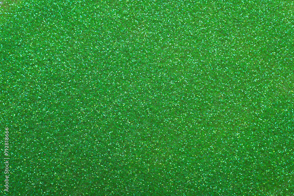 Fototapeta premium St. Patrick day. Green glitter as background