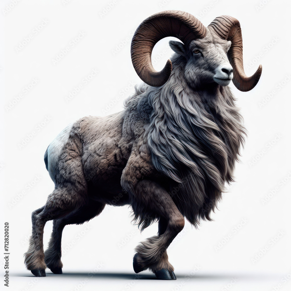 bighorn sheep, rocky sheep, Ovis canadensis, mountain mouflon, Canadian