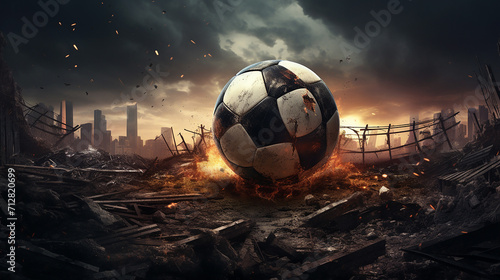 soccer ball football design © Aura