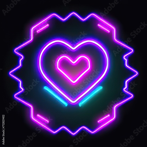 heart with light  heart shaped sign  heart with lights  heart in the dark  Icon love in the dark  Icon love neon  icon heart neon  neon art  velentine neon  valentine in the dark  glow in