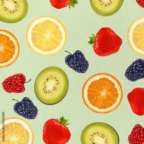 Fruit pattern 21